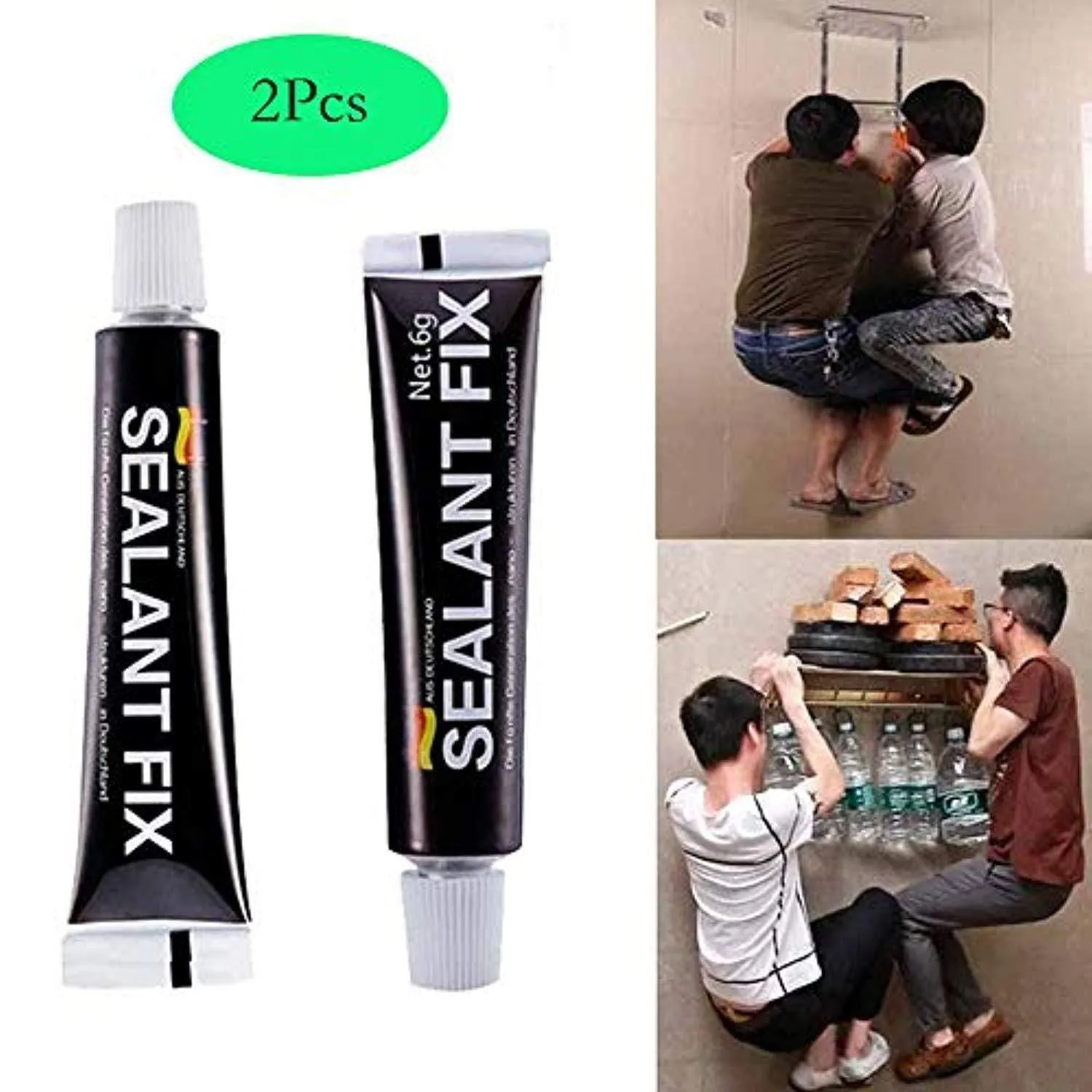 🐳🐳 2Pcs Glass Glue Polymer Metal Adhesive