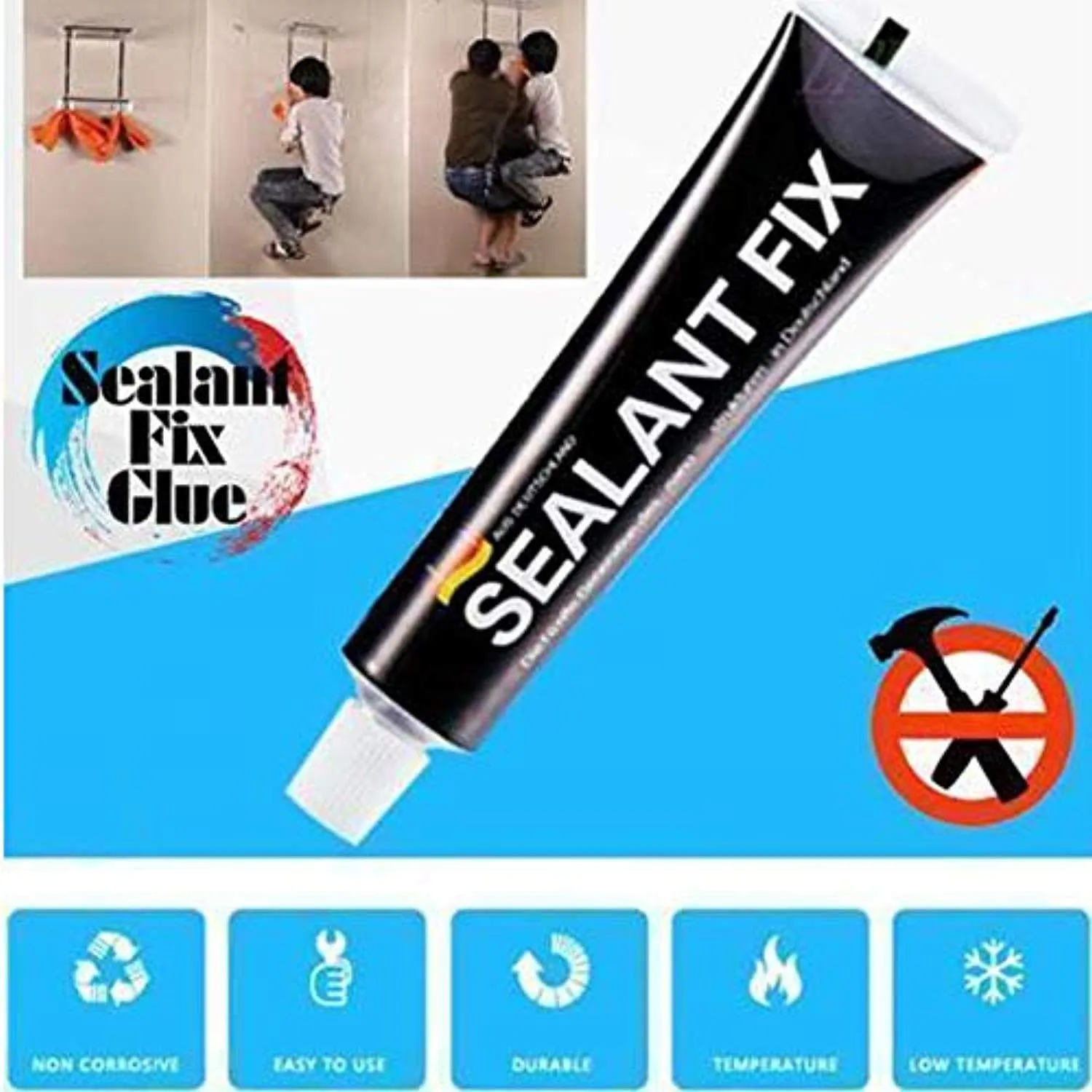 🐳🐳 2Pcs Glass Glue Polymer Metal Adhesive