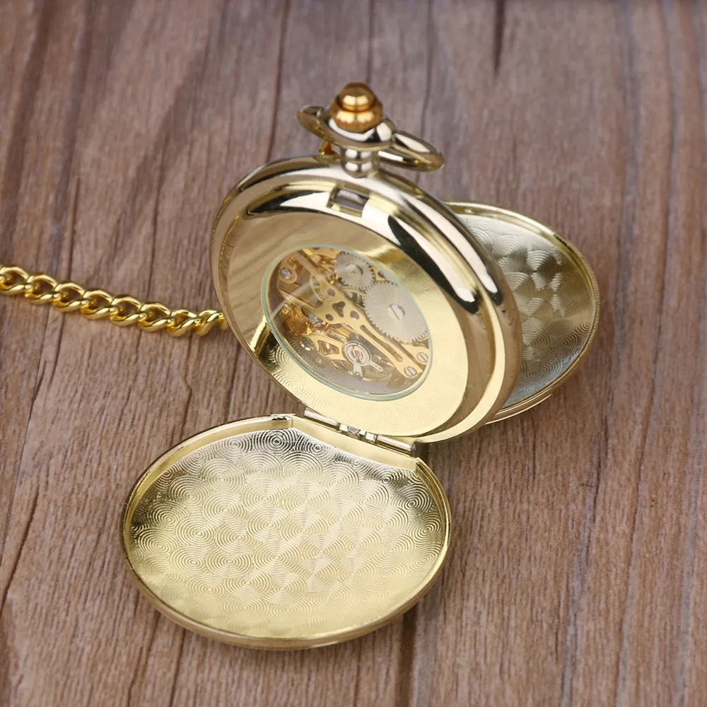 ☀ Roman Numeral Pocket Watch .. 4JEANS2!