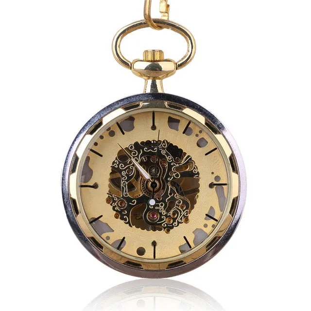 ☀ Roman Numeral Pocket Watch .. 4JEANS2!