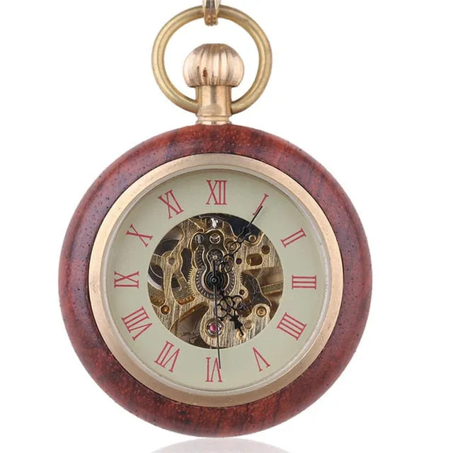 ☀ Roman Numeral Pocket Watch .. 4JEANS2!