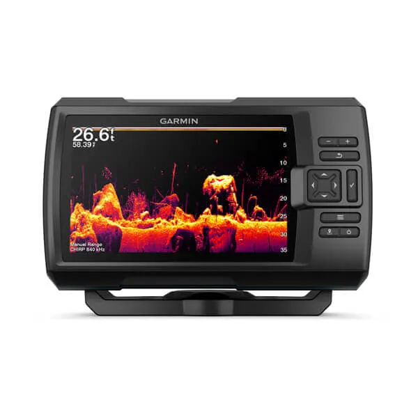 010-02552-00 Garmin Striker Vivid 7CV 7" Fishfinder GPS Track Plotter with GT20 Transducer