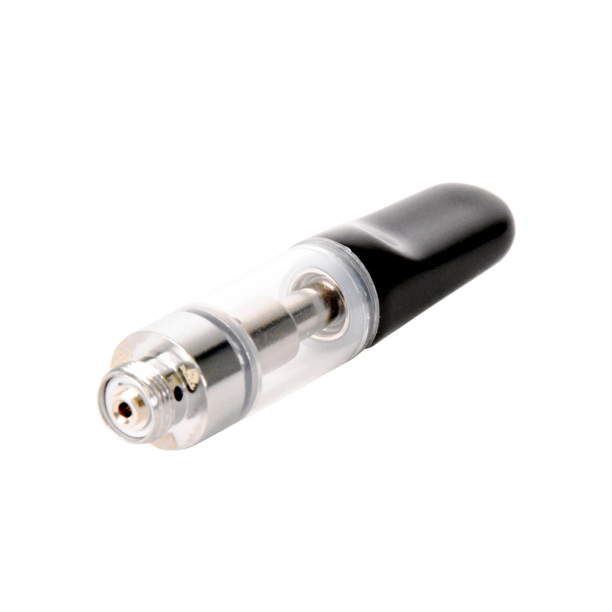 0.5mL 510 Screw Top Black Tip Vape Cartridge