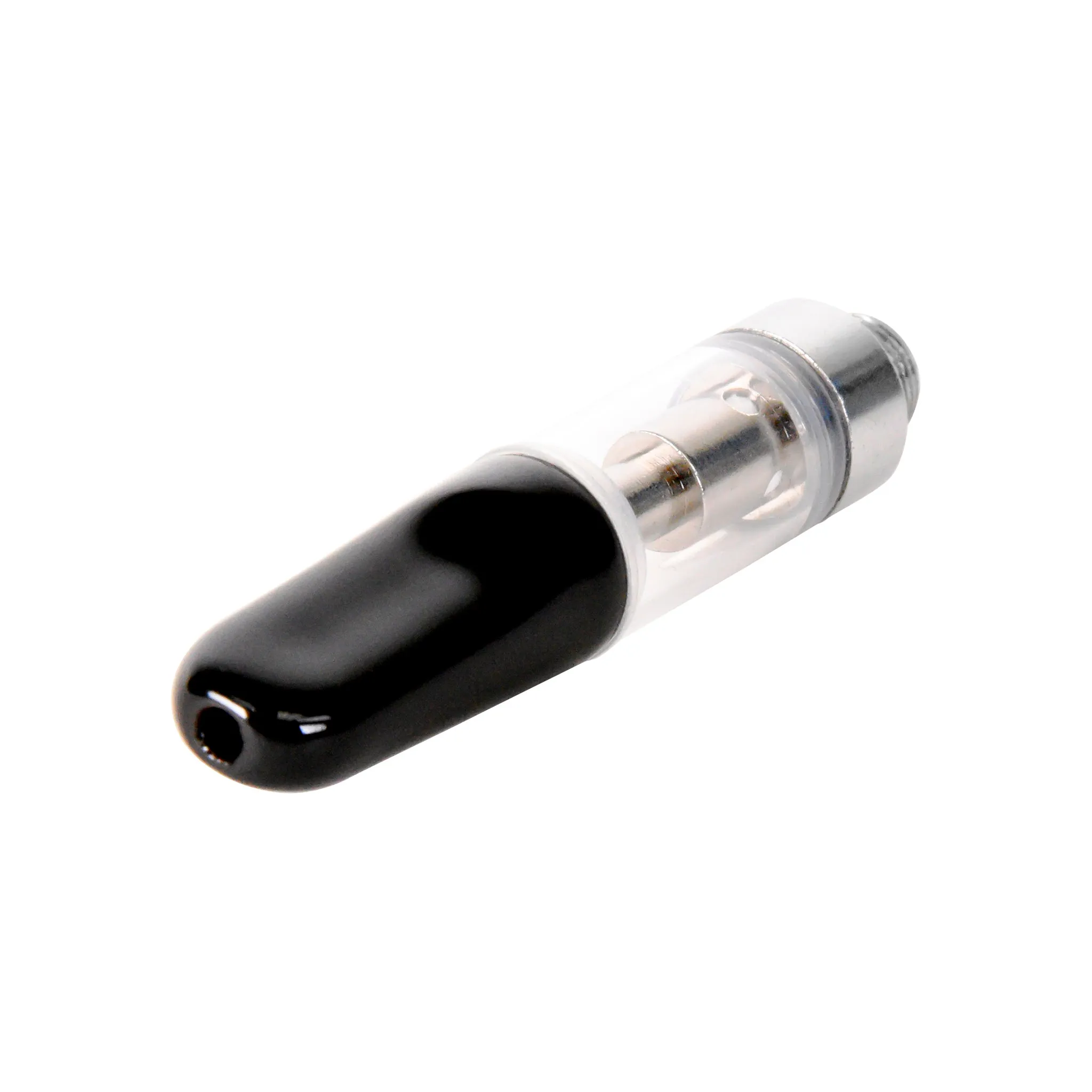 0.5mL 510 Screw Top Black Tip Vape Cartridge