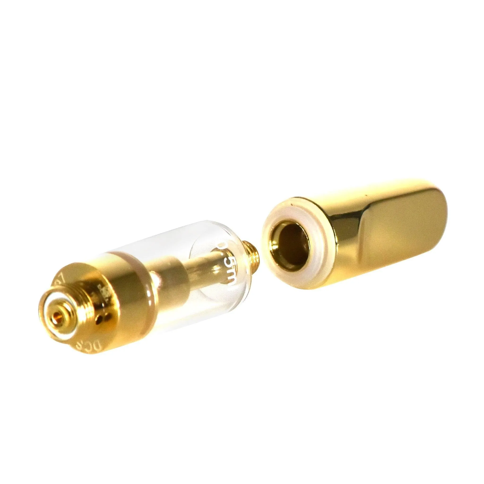 0.5mL 510 Screw Top Gold Tip Vape Cartridge