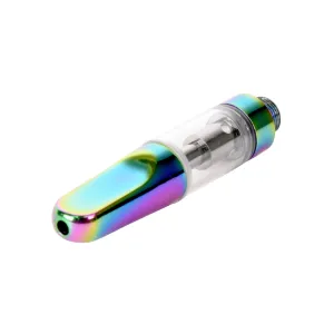 0.5mL 510 Screw Top Iridescent Tip Vape Cartridge