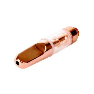 0.5mL 510 Screw Top Rose Gold Tip Vape Cartridge