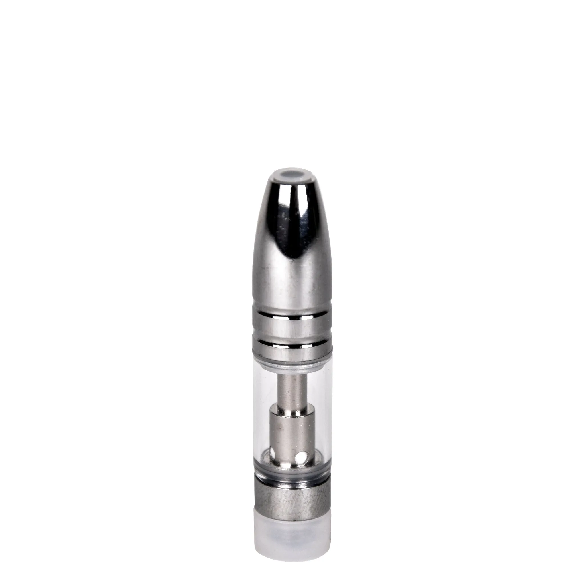 0.5mL 510 Screw Top Silver Bullet Tip Vape Cartridge