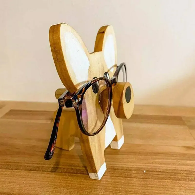 1 1 FREE |  EyeBuddy™ Wooden Animal-Shaped Glasses Holder