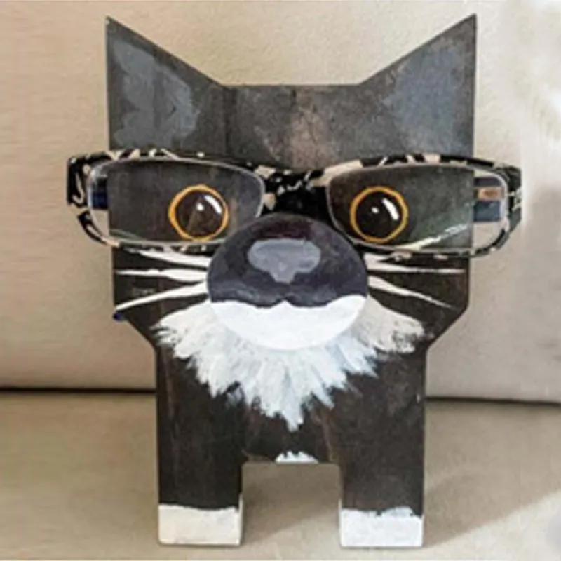 1 1 FREE |  EyeBuddy™ Wooden Animal-Shaped Glasses Holder