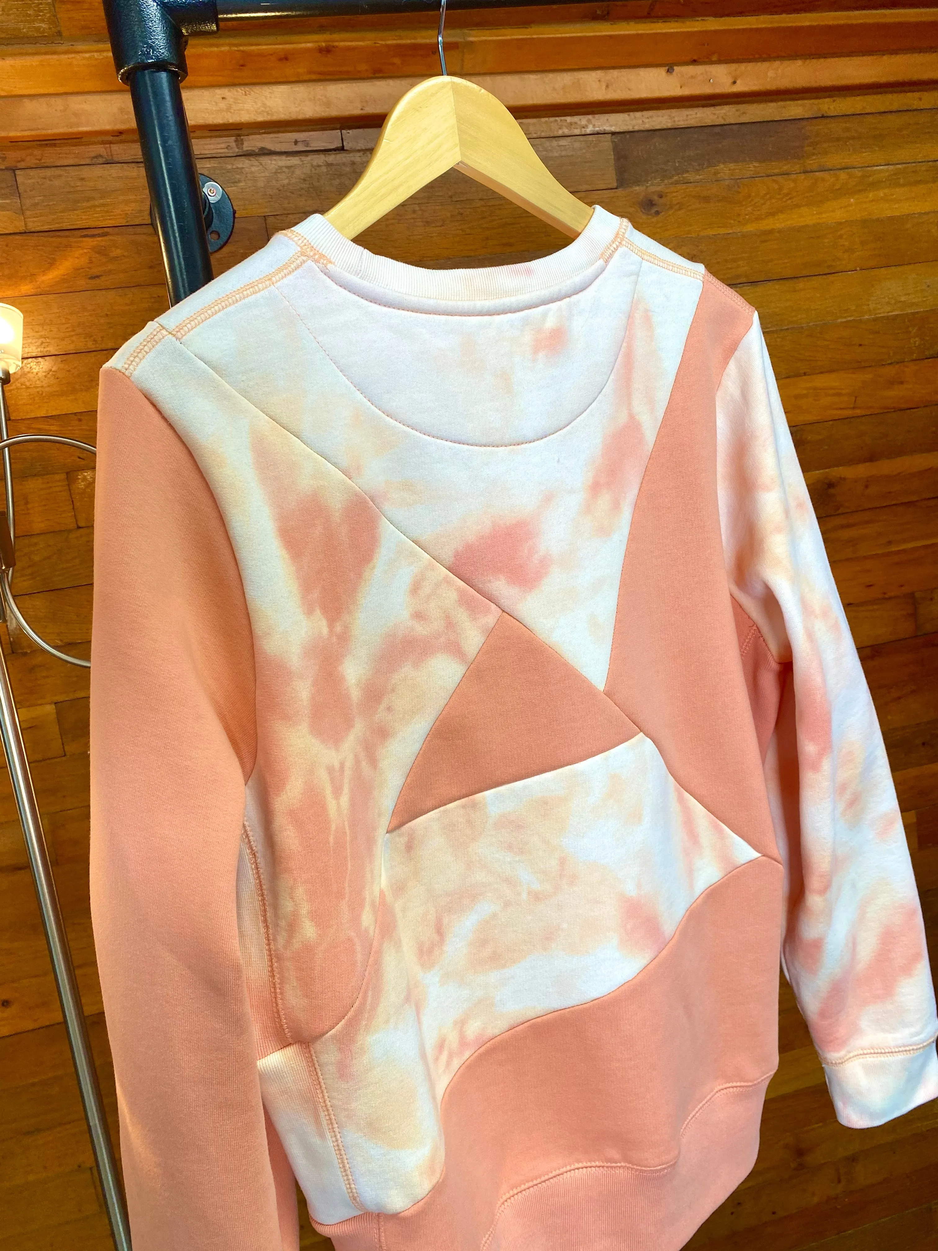 “1 of 1” Cotton Candy Clouds Crewneck (M)