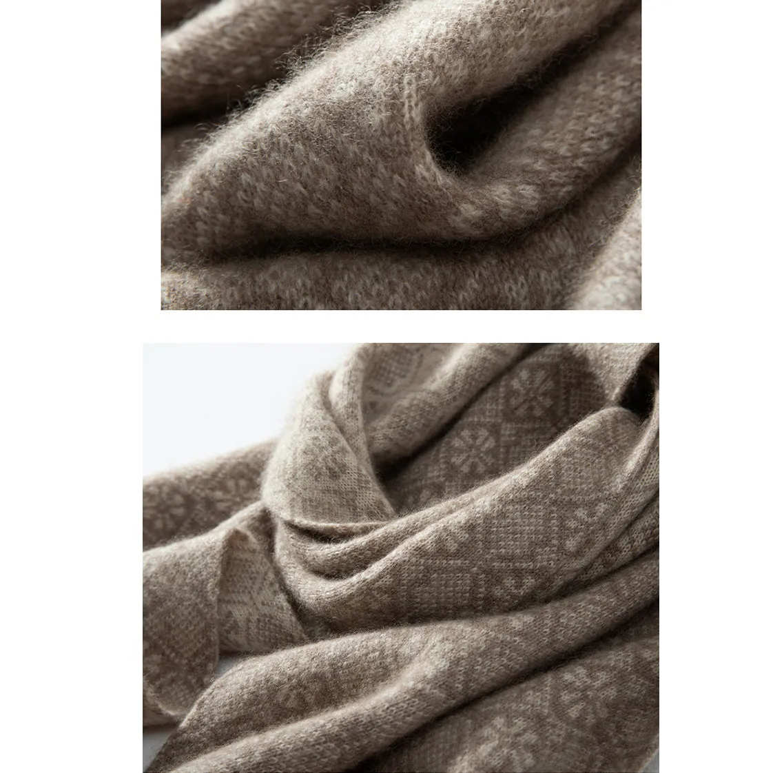 100% Cashmere Scarf Women and Men Lightweight Luxury Cashmere Scarf