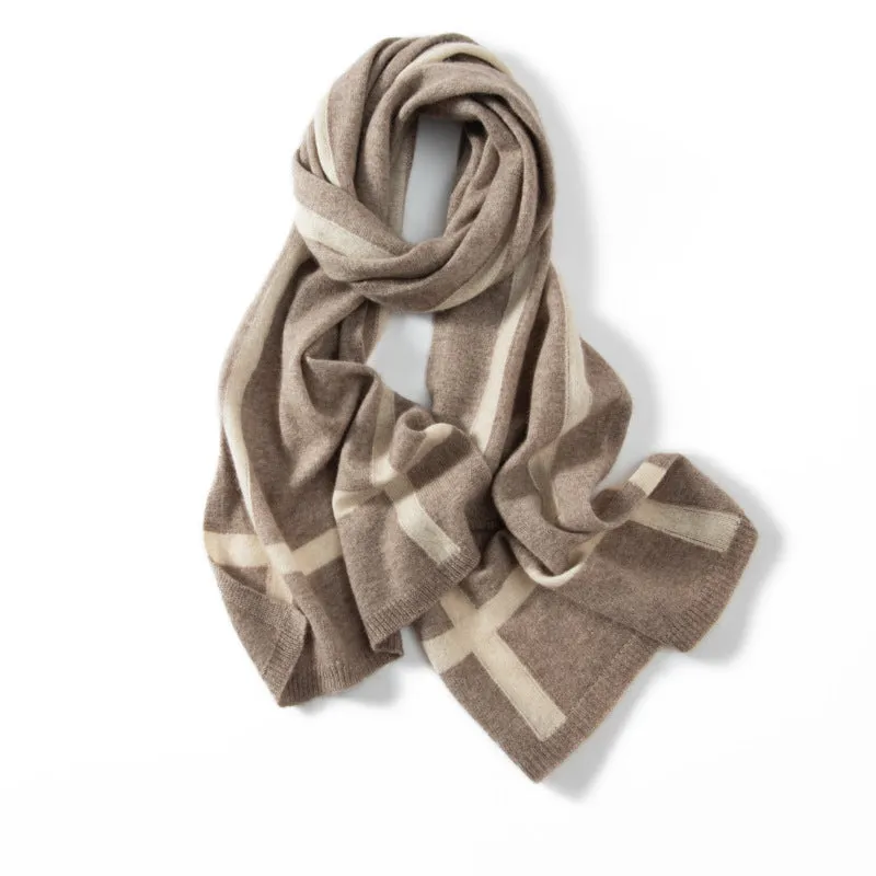 100% Cashmere Scarf Women Lightweight Luxury Cashmere Wrap Scarf