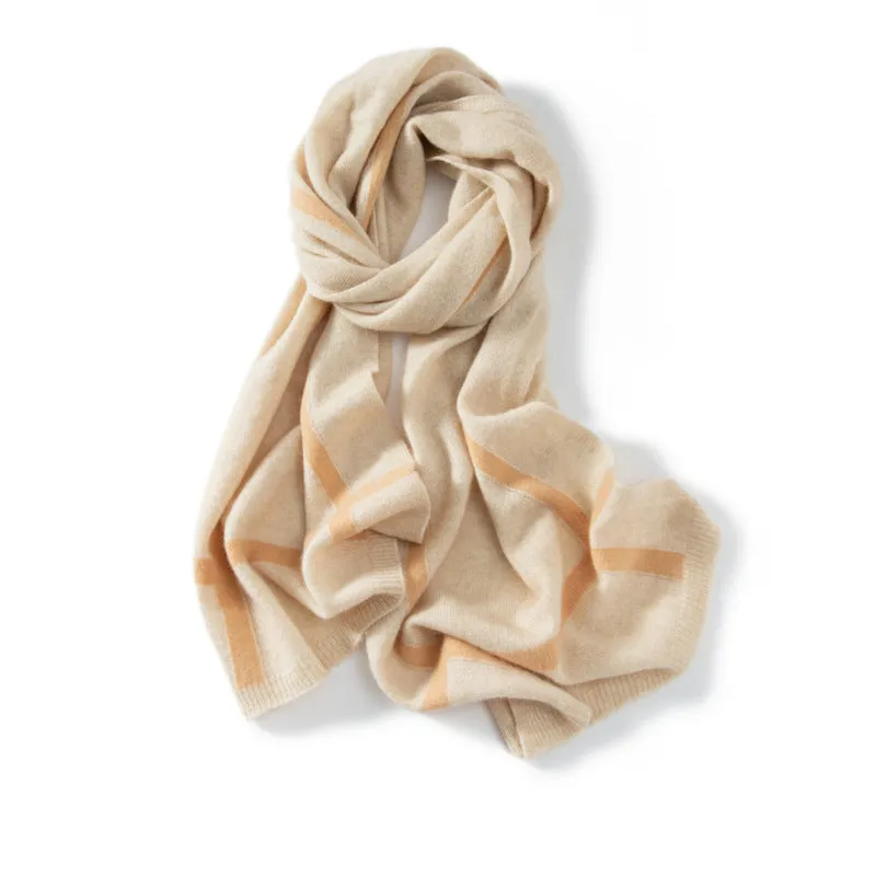 100% Cashmere Scarf Women Lightweight Luxury Cashmere Wrap Scarf