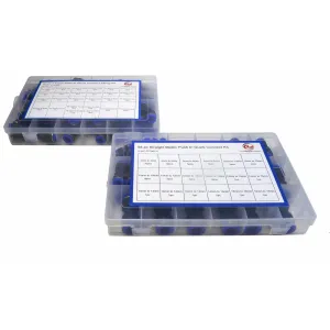 118pc Pneumatic Push in Air Line Hose Joiner Grab Kits Assortmentt