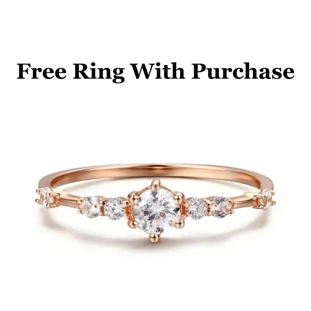 14K Rose Gold Morganite and Diamond Necklace