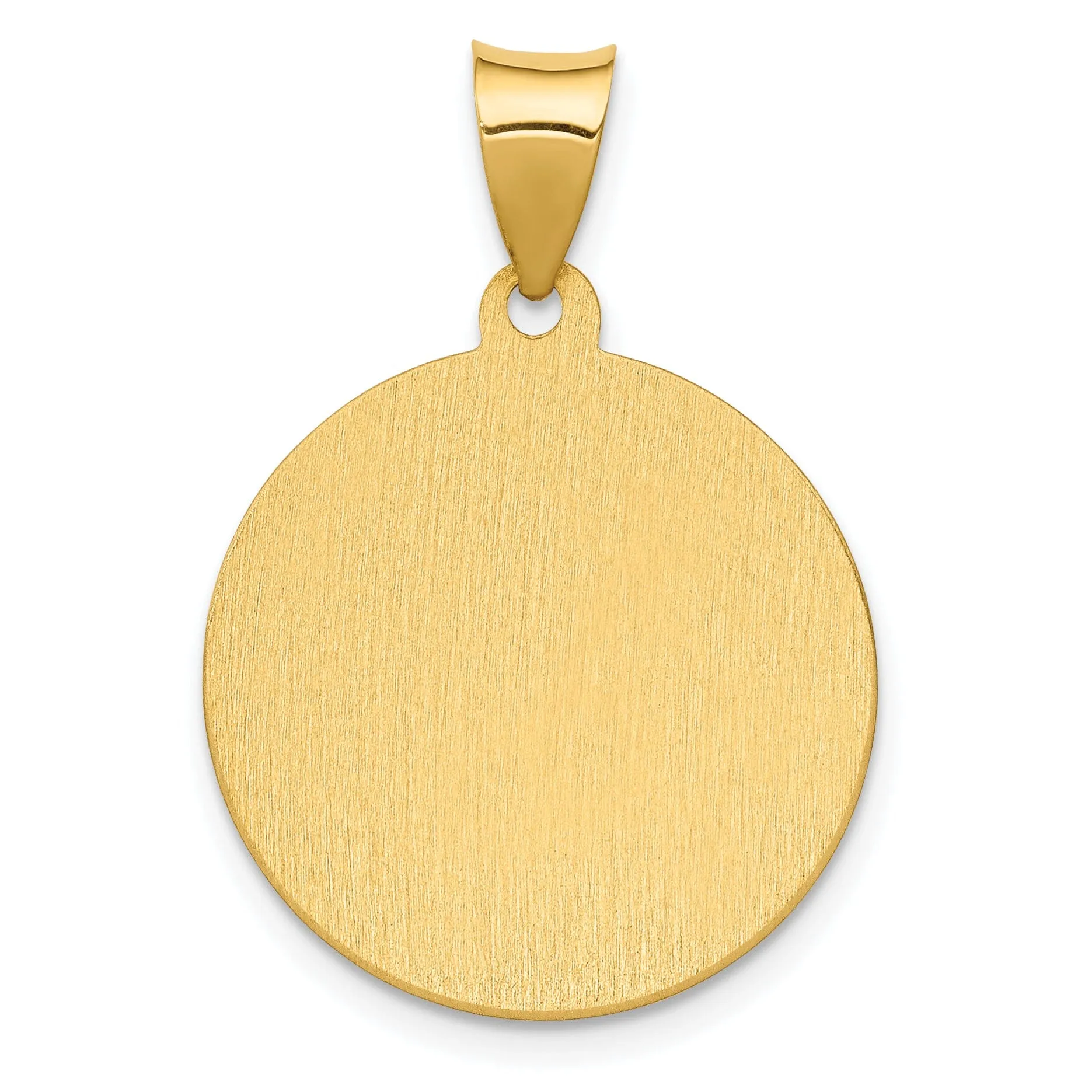 14k Yellow Gold Spanish Saint Anthony Medal