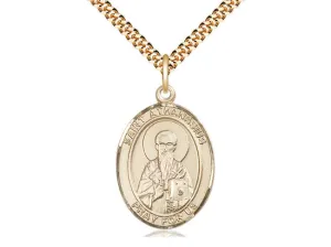 14kt Gold Filled St Athanasius Pendant