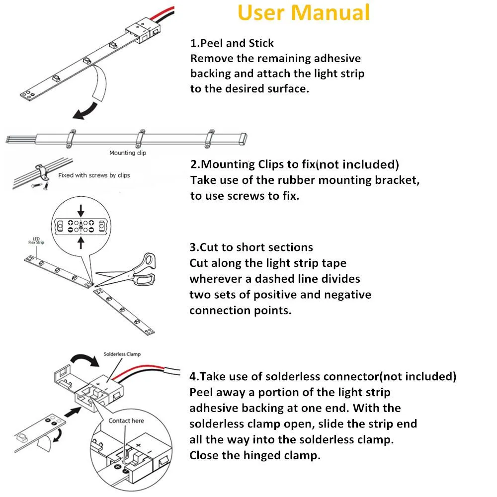 16.4Feet (5Meter) Roll SMD2835 300LED 12VDC 60Watt Rated True Color CRI95  High Color Accuracy LED Flexible Strip Light that Produce 380nm-780nm Full Spectrum Natural Light