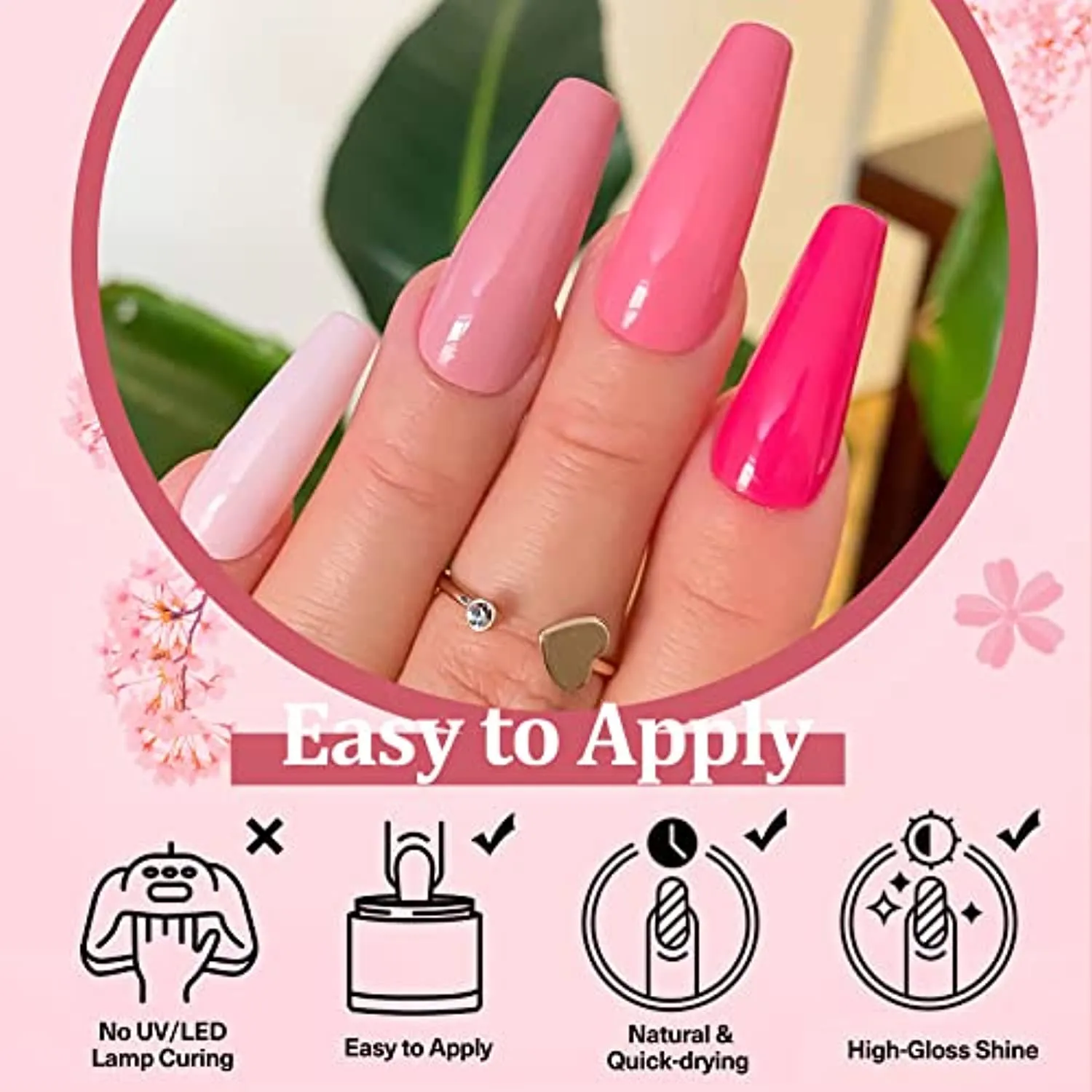 17 Pcs Dip Powder Nail Kit Starter, AZUREBEAUTY Nude Pink Glitter 8 Colors Acrylic Dipping Powder System Essential Kit for French Nail Manicure Nail Art Set
