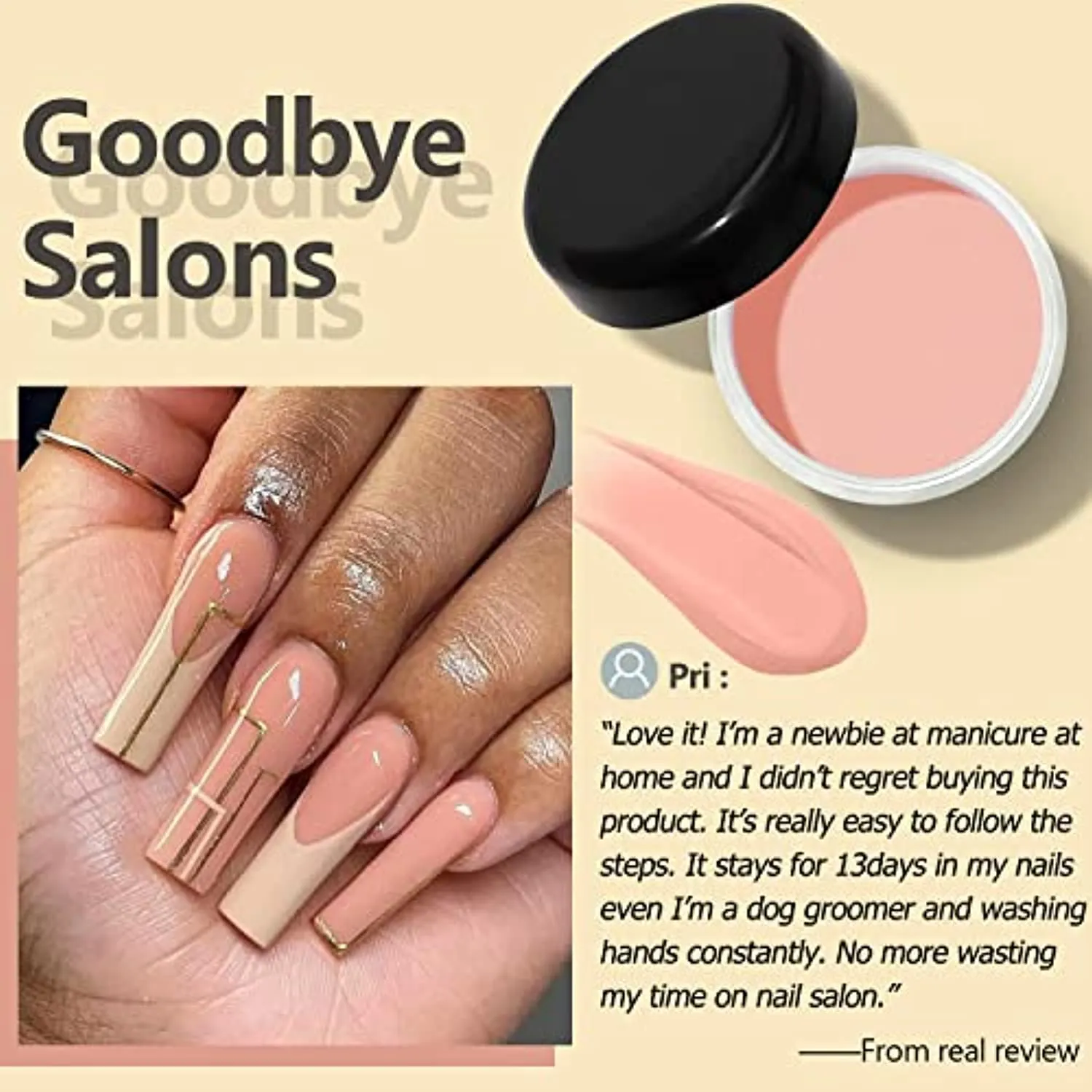 17 Pcs Dip Powder Nail Kit Starter, AZUREBEAUTY Nude Pink Glitter 8 Colors Acrylic Dipping Powder System Essential Kit for French Nail Manicure Nail Art Set