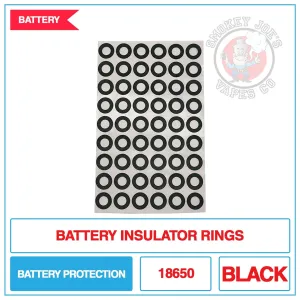 18650 Insulator Rings