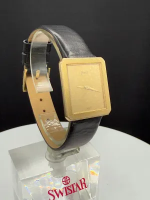 18k Piaget Protocole Gold Mechanical Watch - 9154 25x28 MM