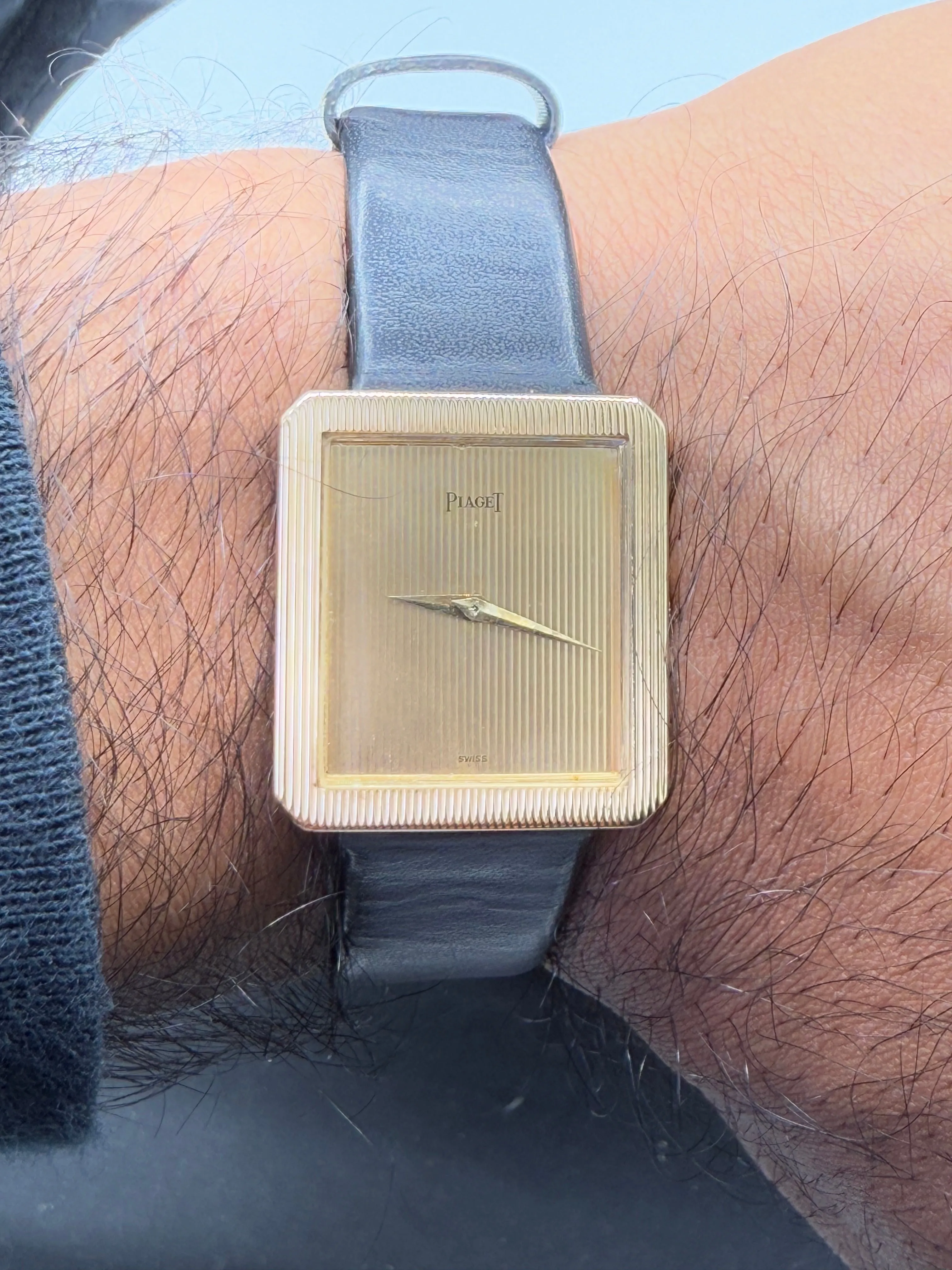 18k Piaget Protocole Gold Mechanical Watch - 9154 25x28 MM