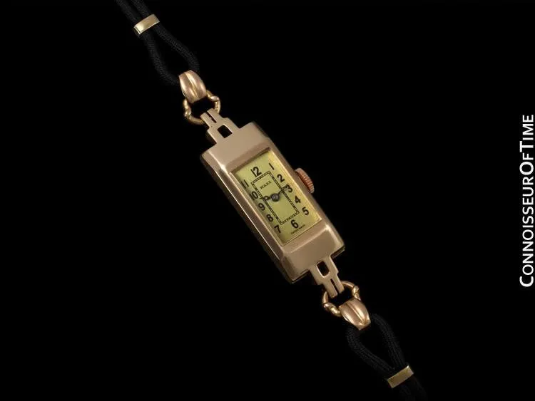 1937 Rolex Vintage Ladies Princess Style (Prince) Watch - 9K Rose Gold