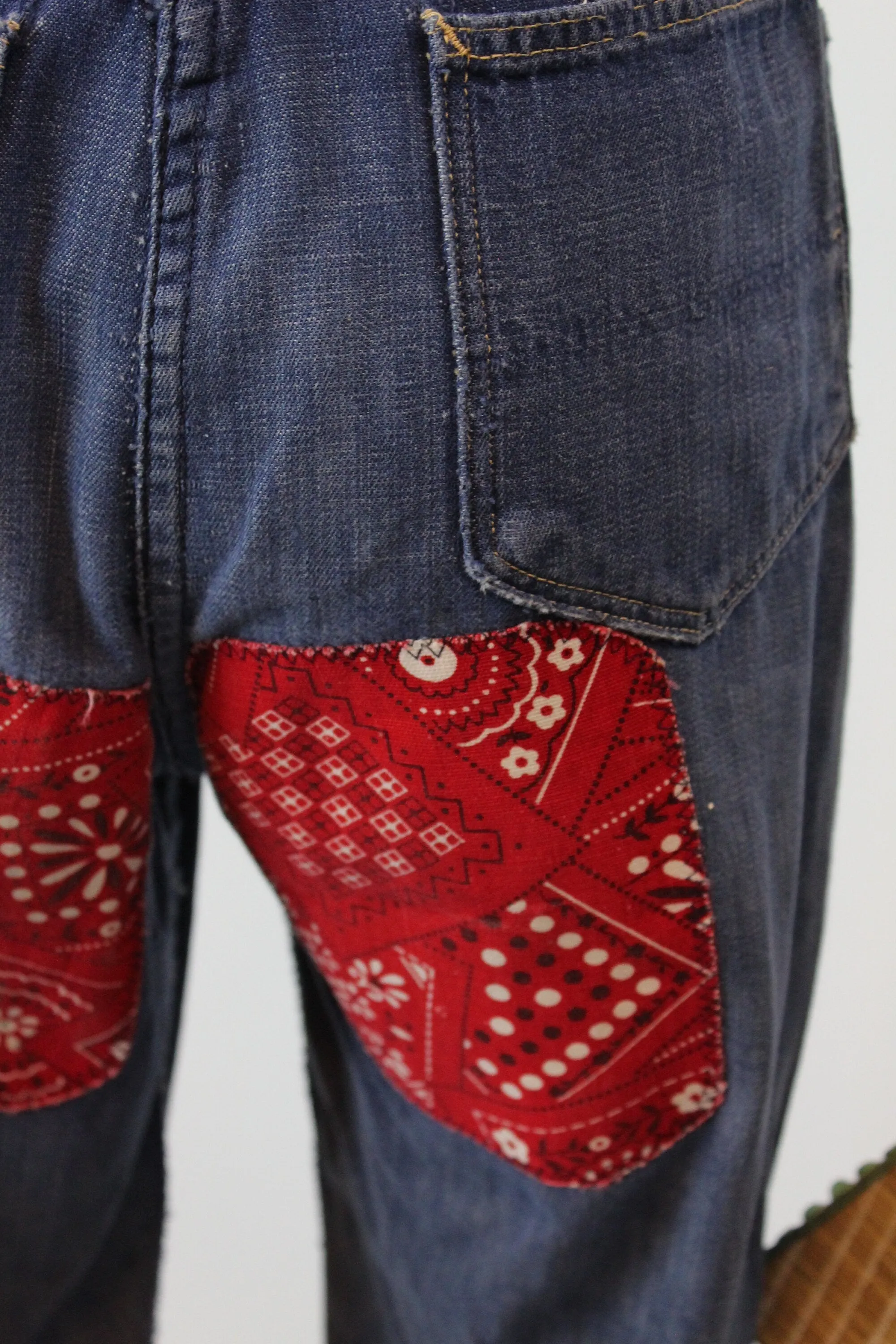 1940s 1950s jeans DENIM workwear xs | new spring summer