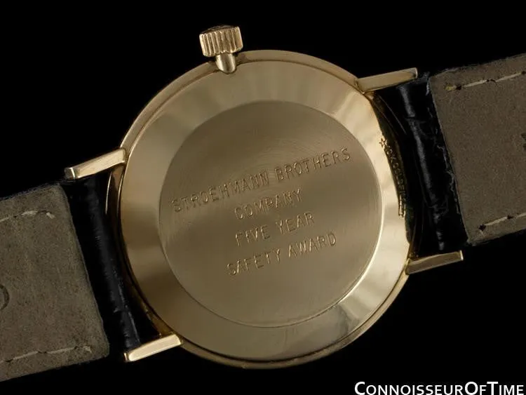 1960's Girard Perregaux Sea Hawk Vintage Mens Watch - 14K Gold Filled