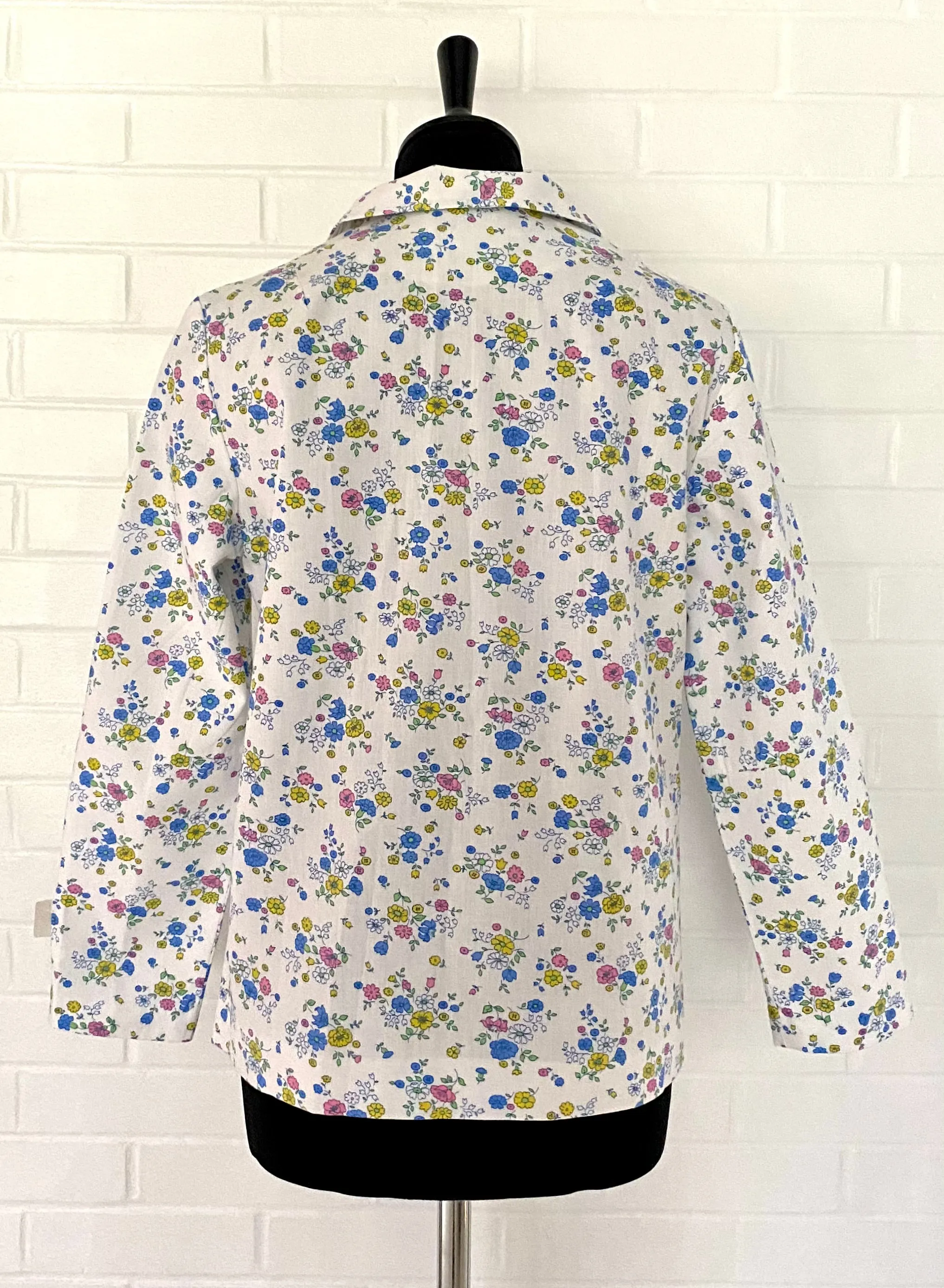 1960s Sears Junior Bazaar Flowered Jacket