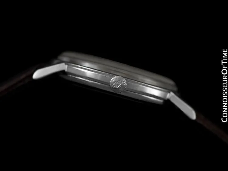 1962 IWC Vintage Mens Classic Watch, Caliber 401 - Stainless Steel