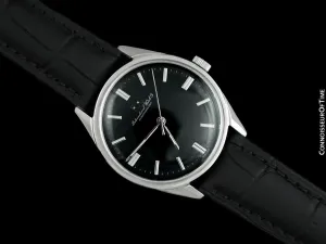 1966 IWC Vintage Mens Handwound Watch, Caliber 89 - Stainless Steel