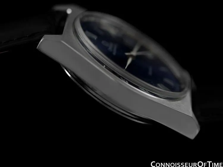 1973 Omega Geneve Vintage Mens Dress Watch with Quick-Setting Date - Stainless Steel