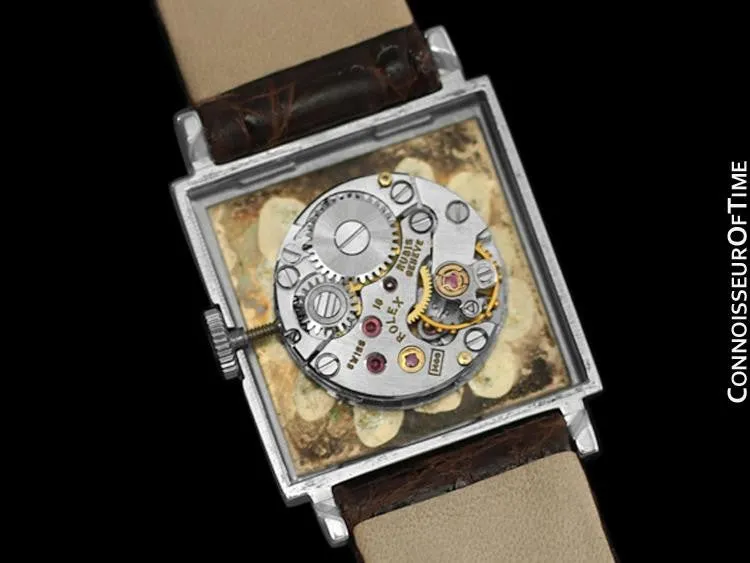 1974 Rolex Precision Ladies Vintage Pre-Cellini Dress Watch, Silver Dial - Stainless Steel