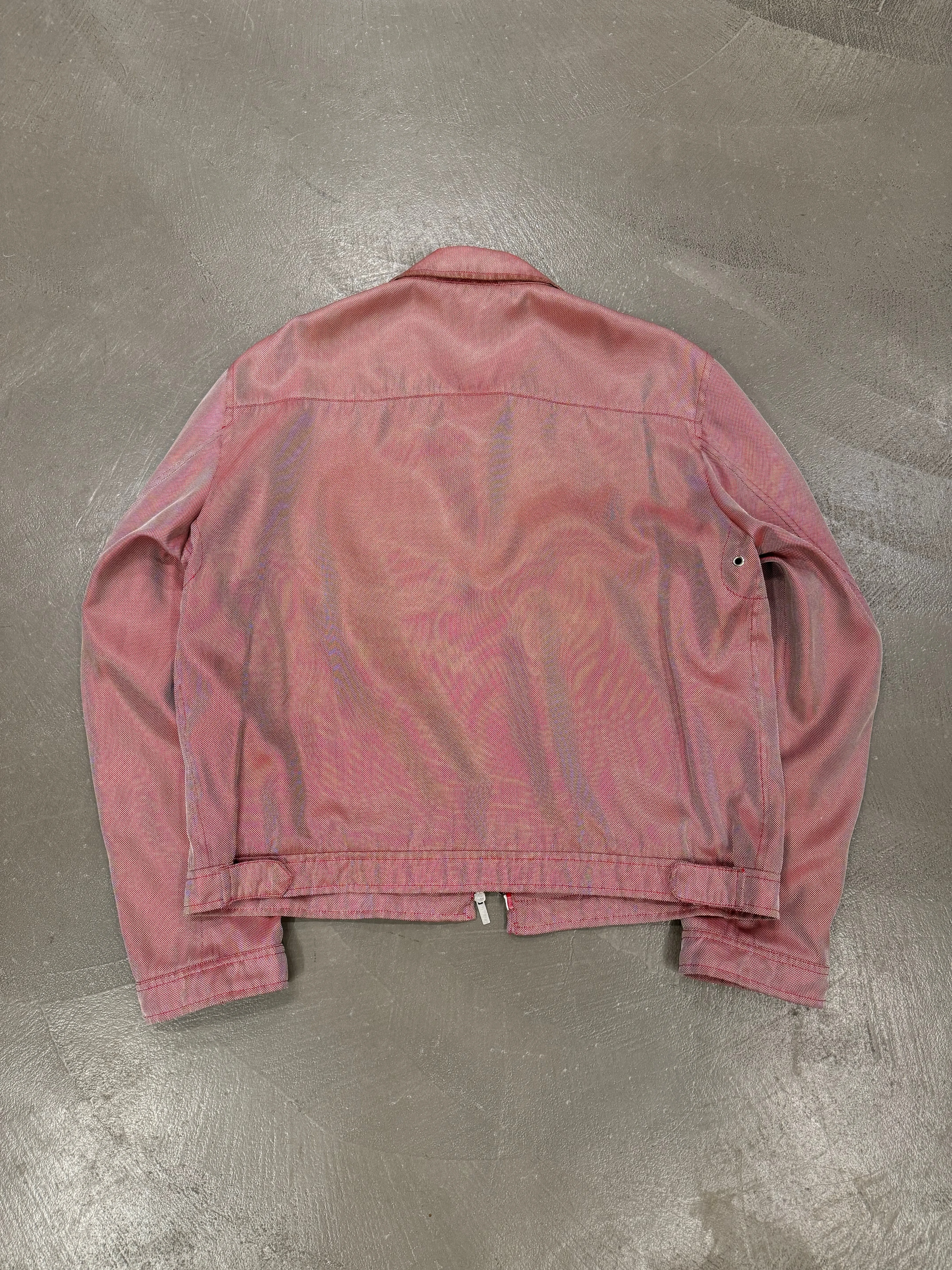 1990s Armani iridescent work jacket