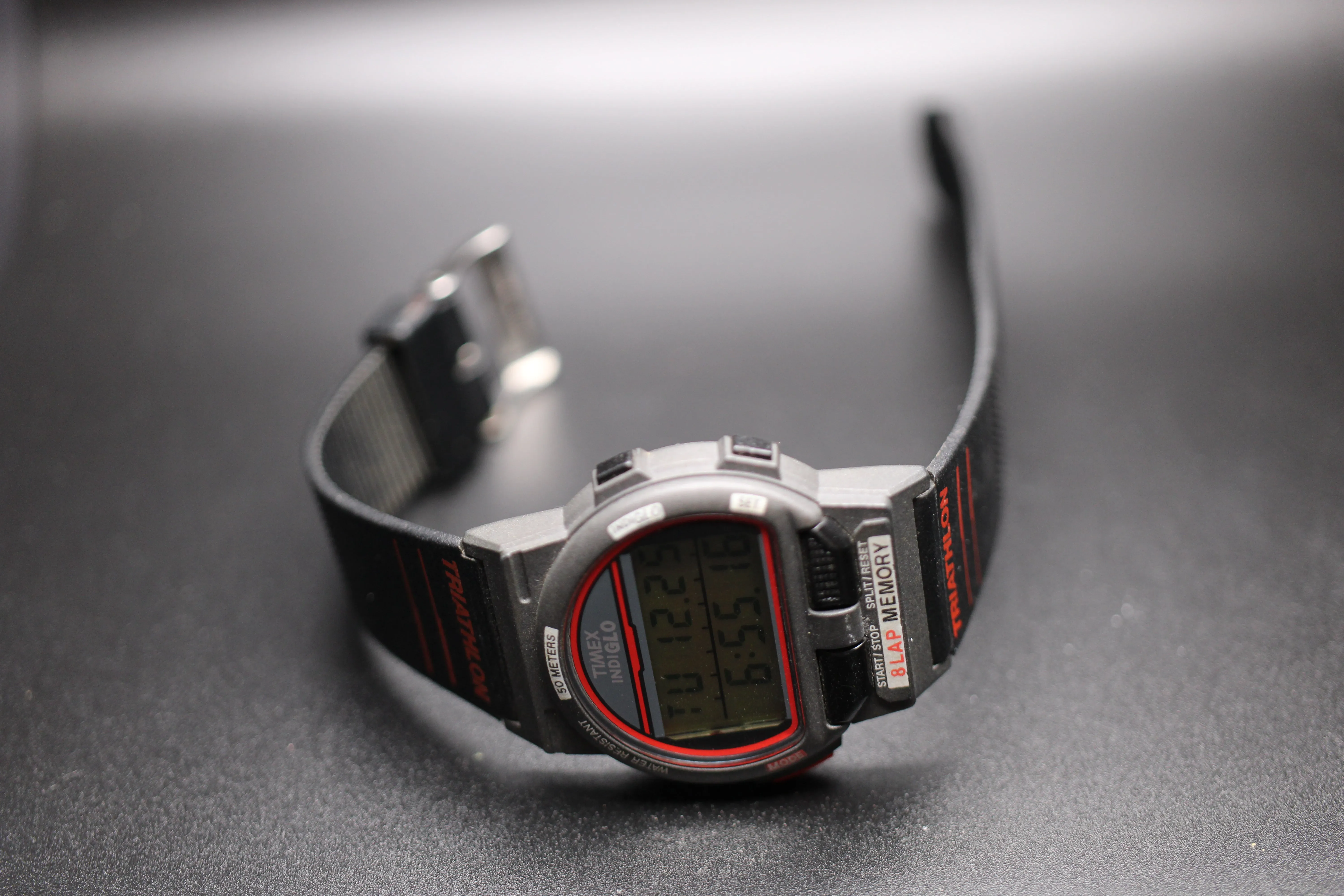 1993 Timex Indiglo Triathlon 8-Lap Memory Ref. 731-A