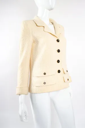 1995 A/W Bouclé Tweed Double Pocket Jacket