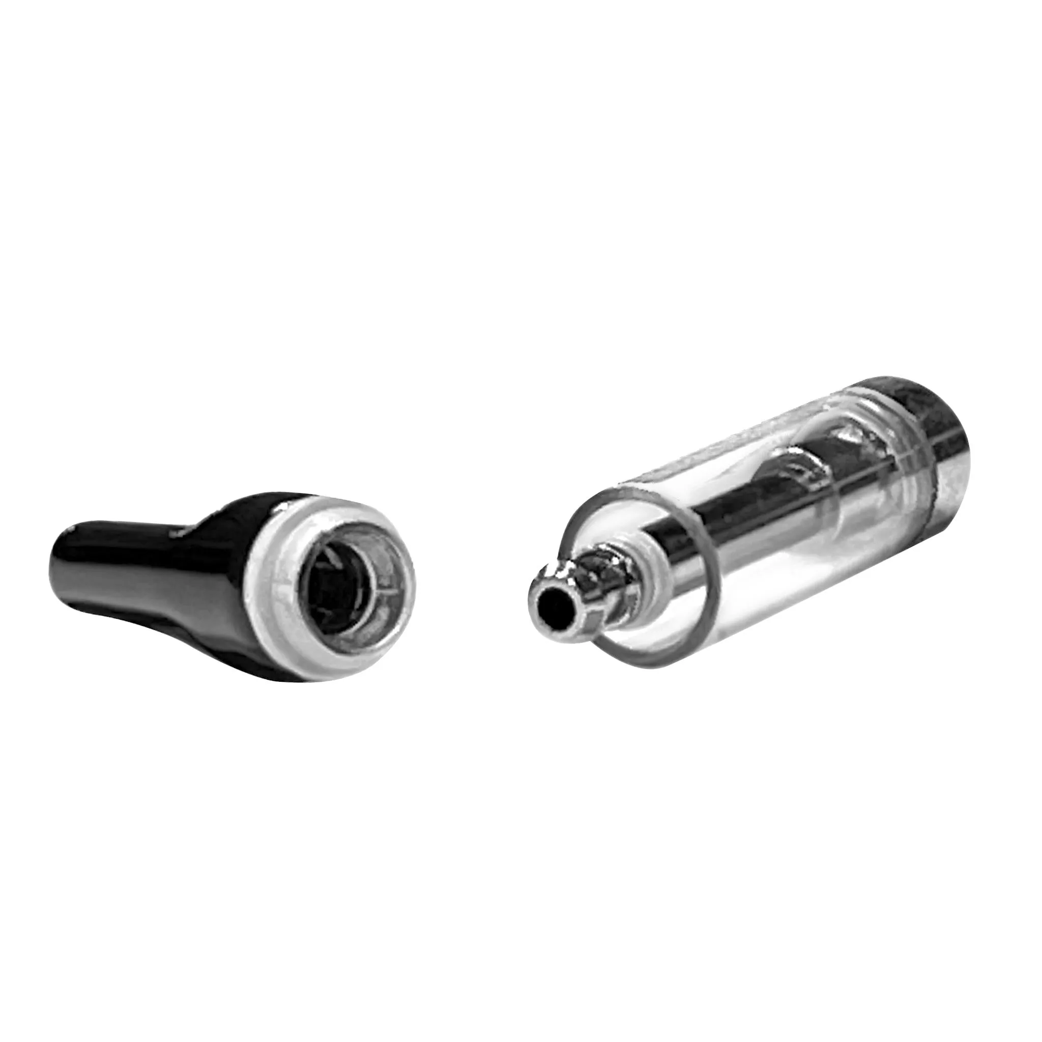 1mL 510 Push Top Black Tip Vape Cartridge