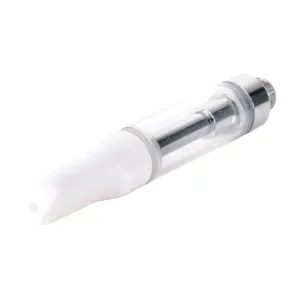 1mL 510 Push Top White Tip Vape Cartridge