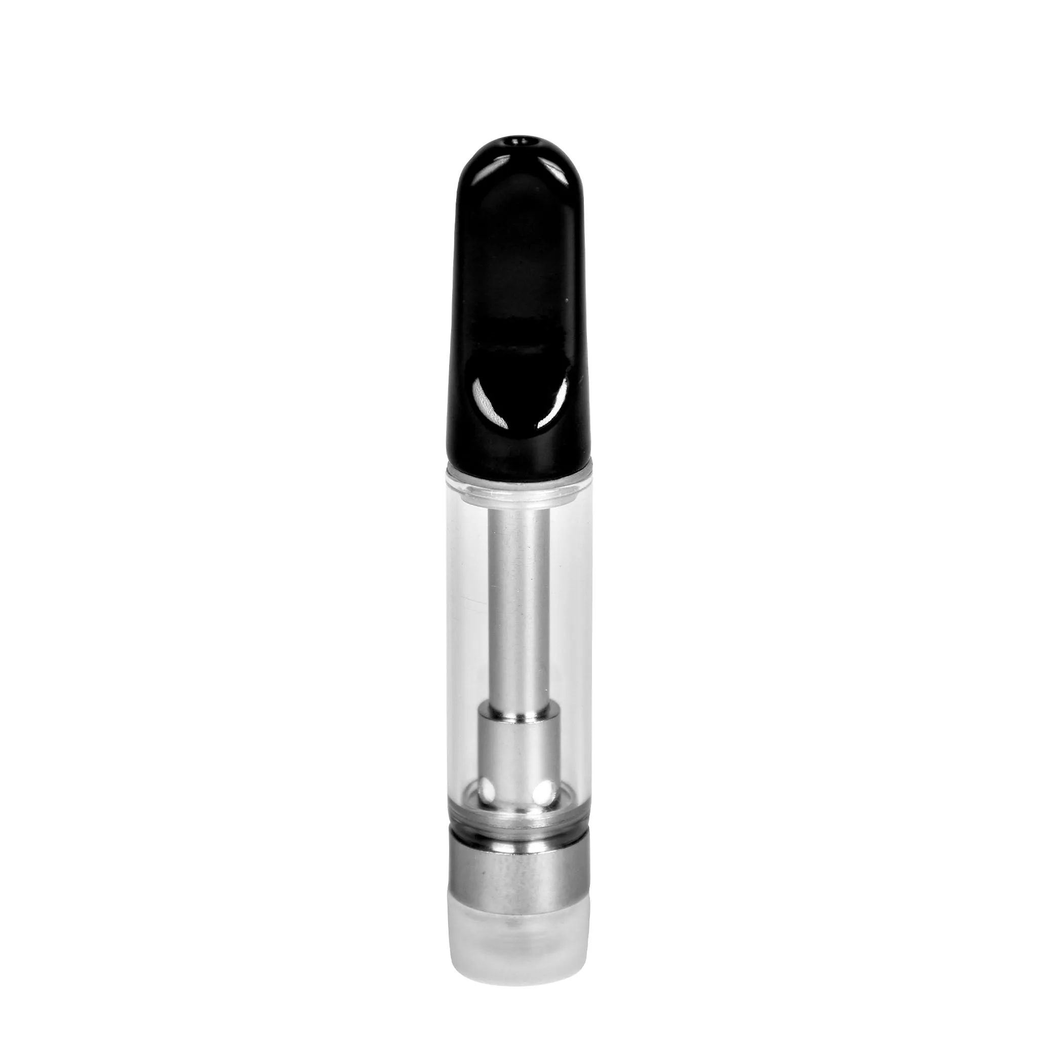 1mL 510 Screw Top Black Tip Vape Cartridge