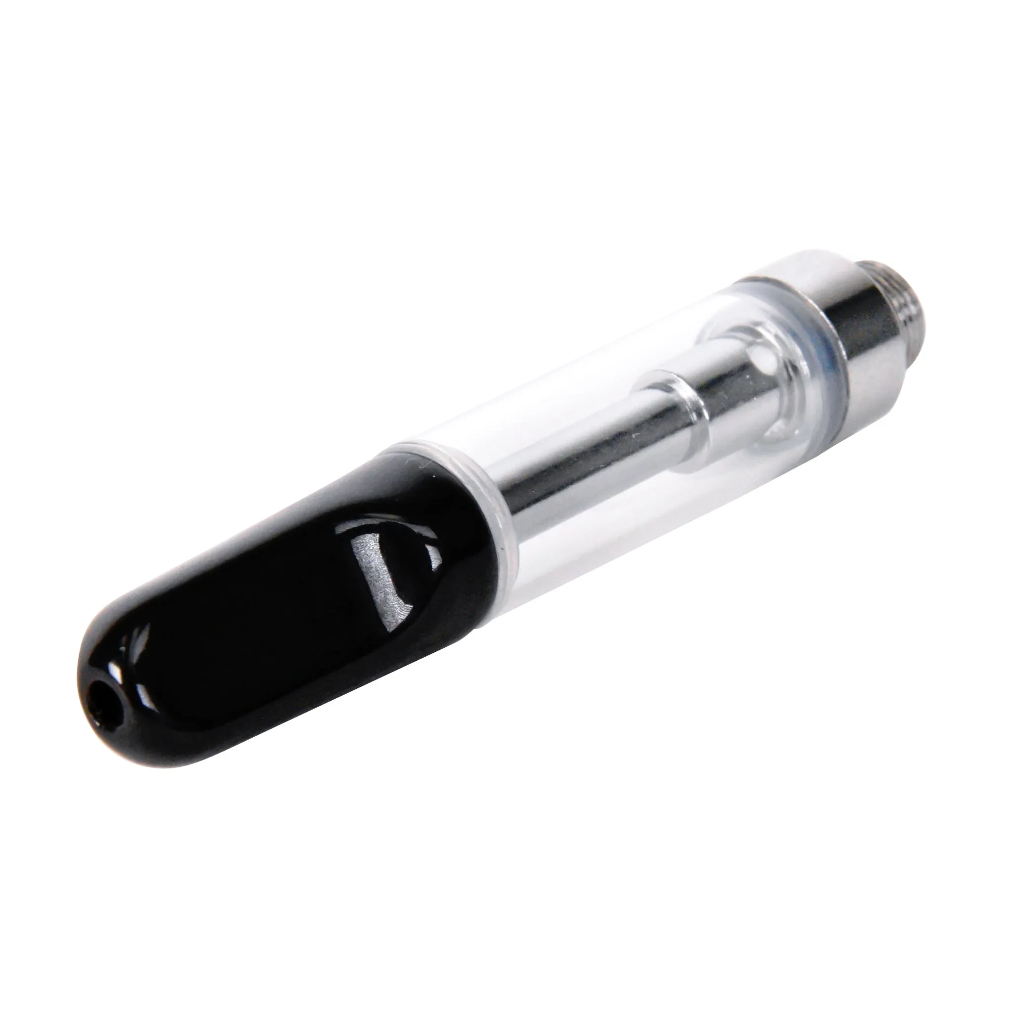 1mL 510 Screw Top Black Tip Vape Cartridge