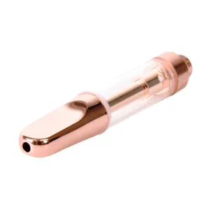 1mL 510 Screw Top Rose Gold Tip Vape Cartridge