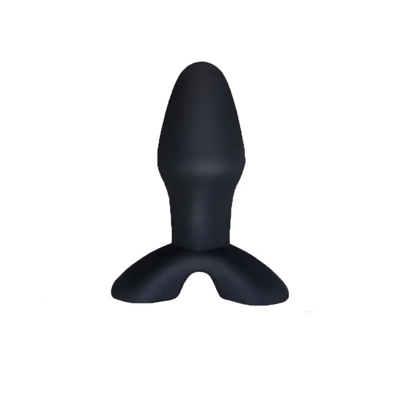 1PC Large Silicone Vibrating Butt Plug