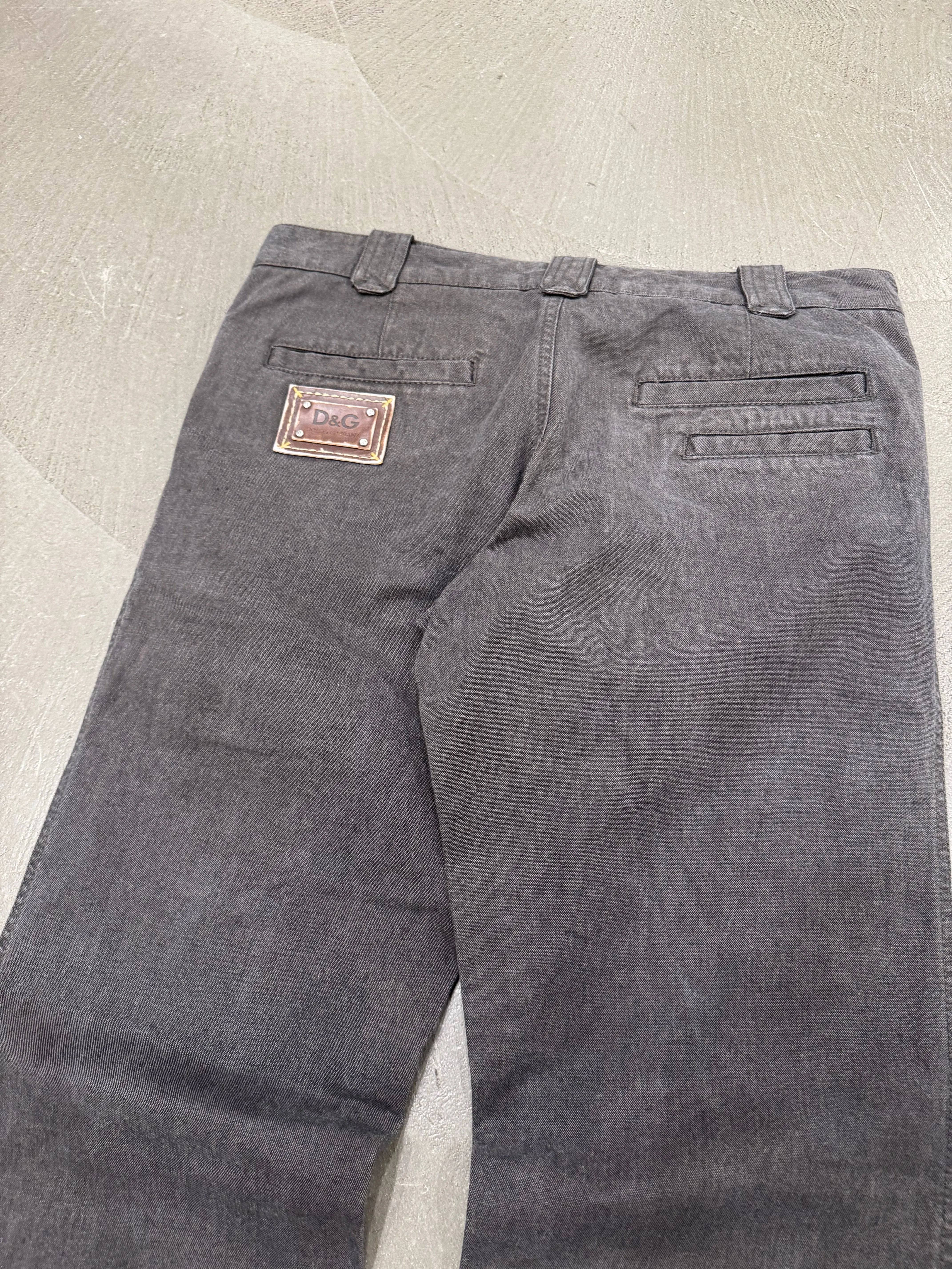 2000s Dolce & Gabbana multi pocket cargo pants