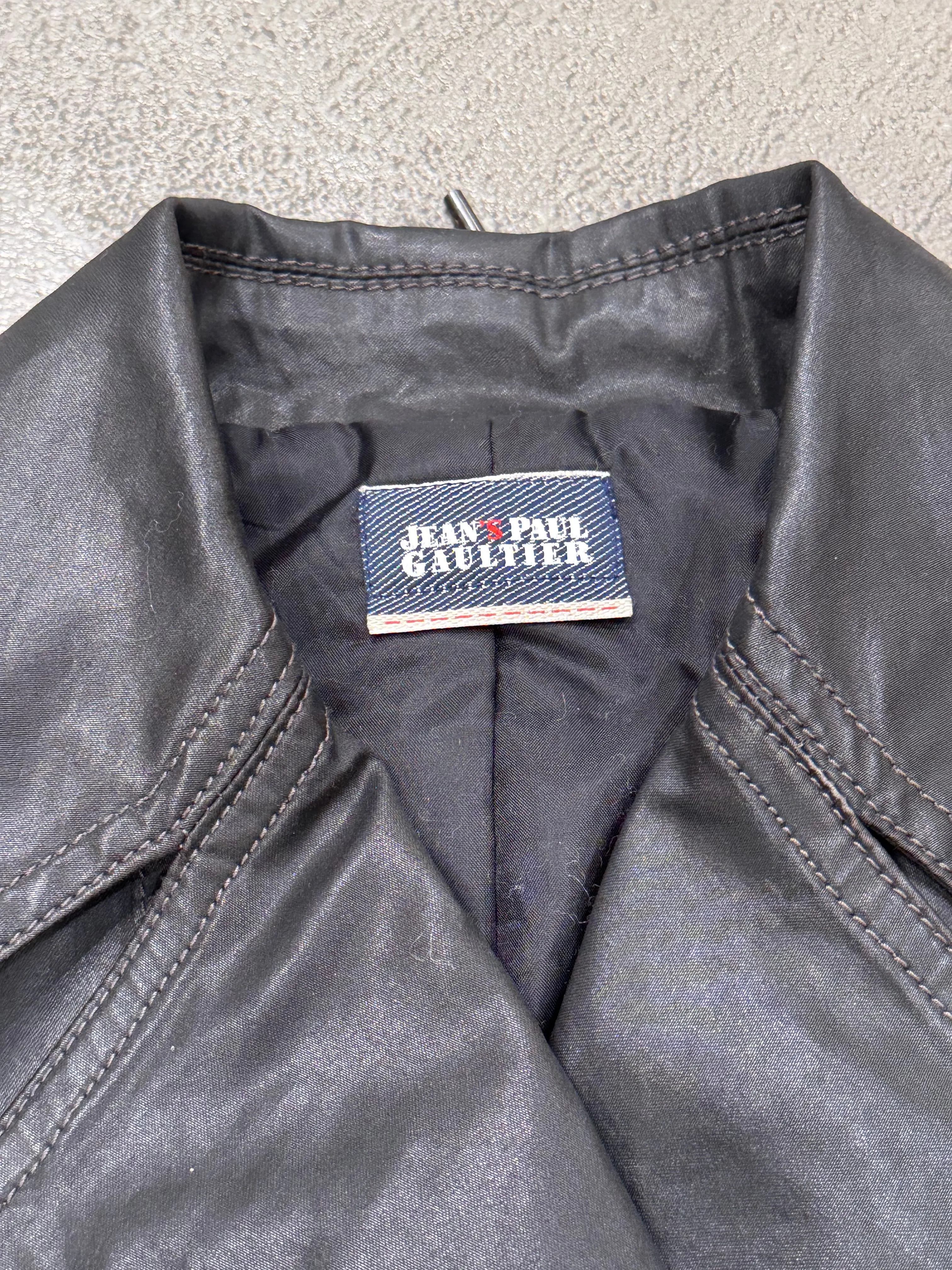 2000s Jean Paul Gaultier detachable 3 in 1 modular coated trench coat
