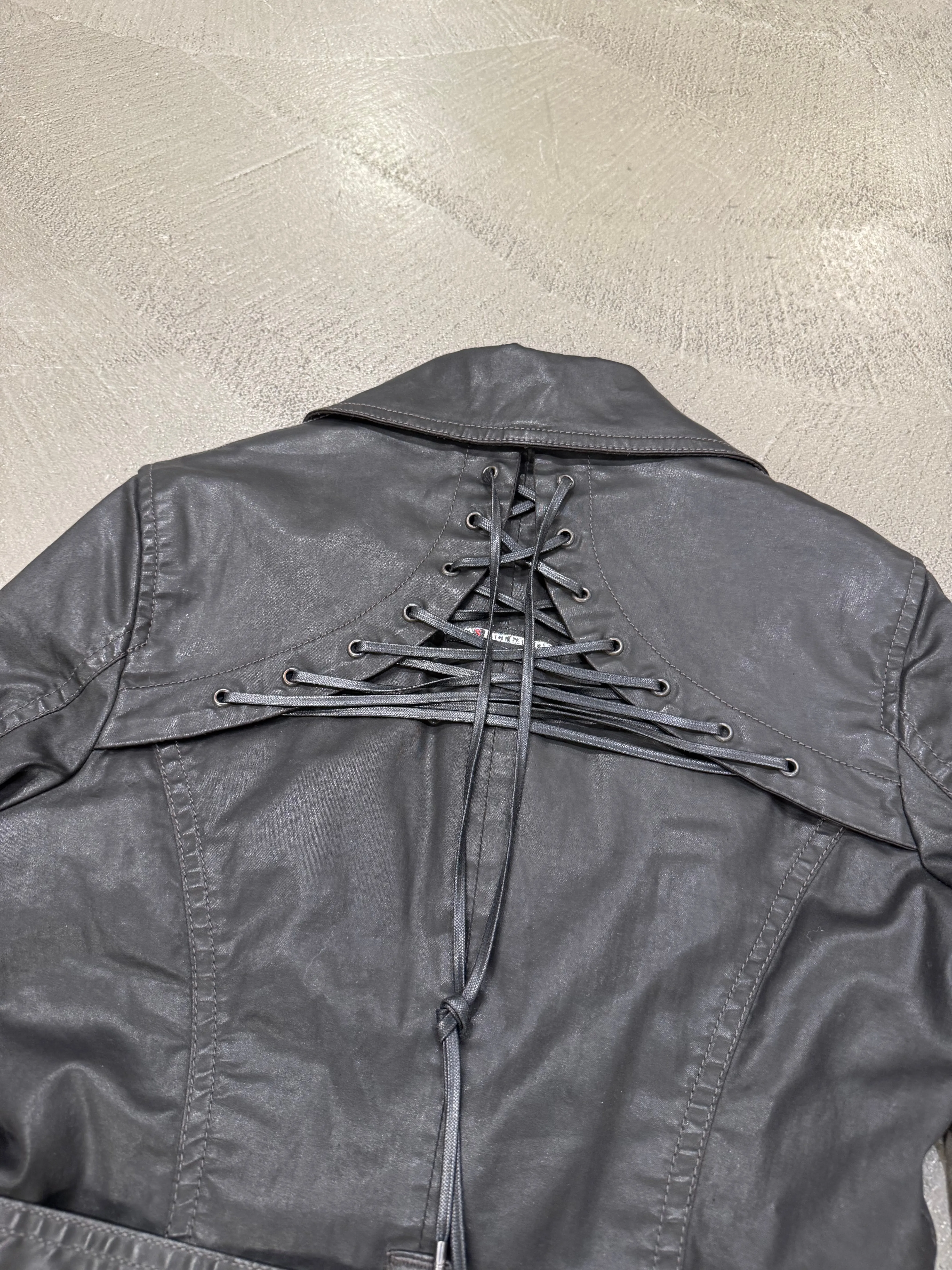 2000s Jean Paul Gaultier detachable 3 in 1 modular coated trench coat