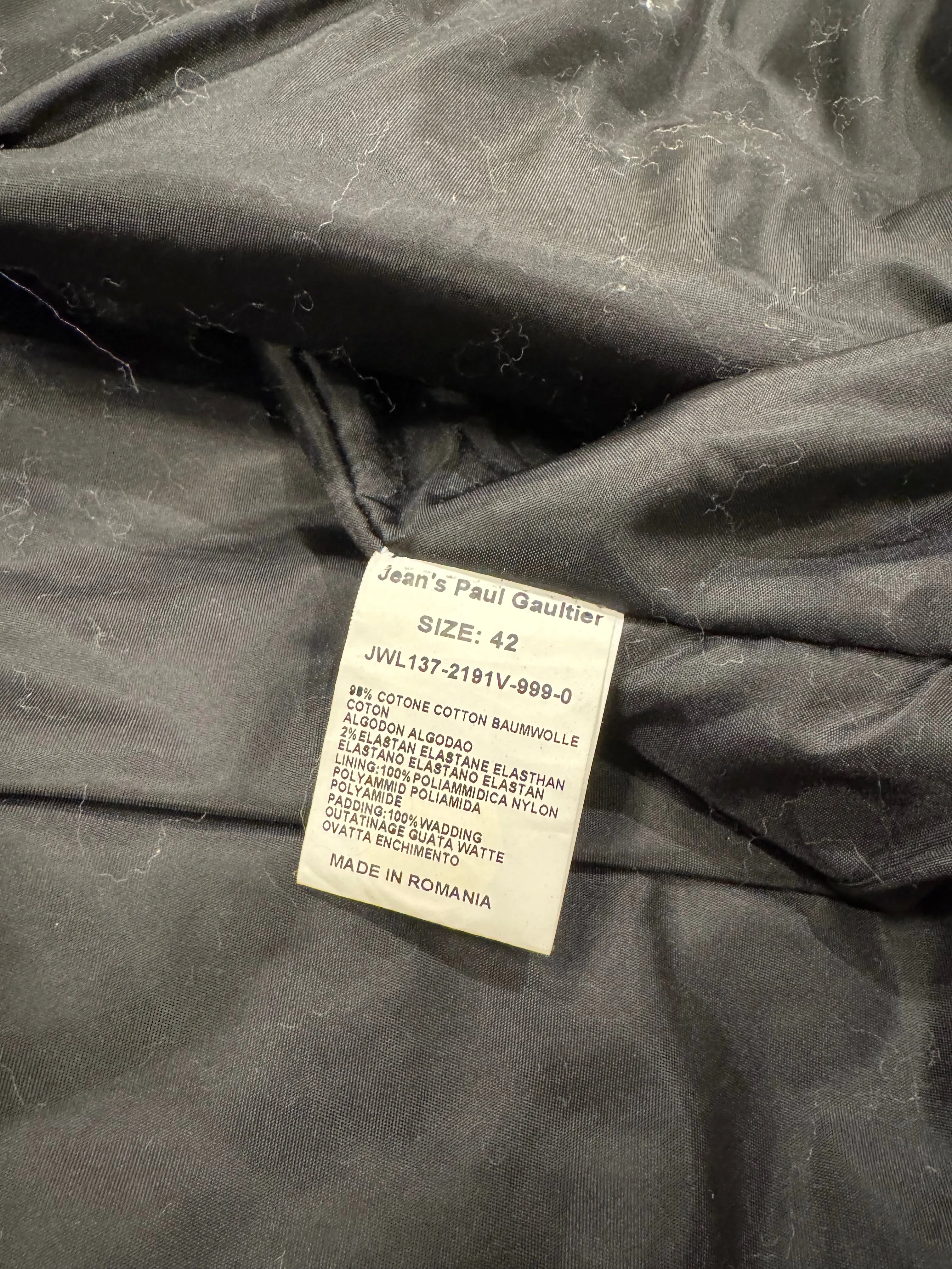 2000s Jean Paul Gaultier detachable 3 in 1 modular coated trench coat
