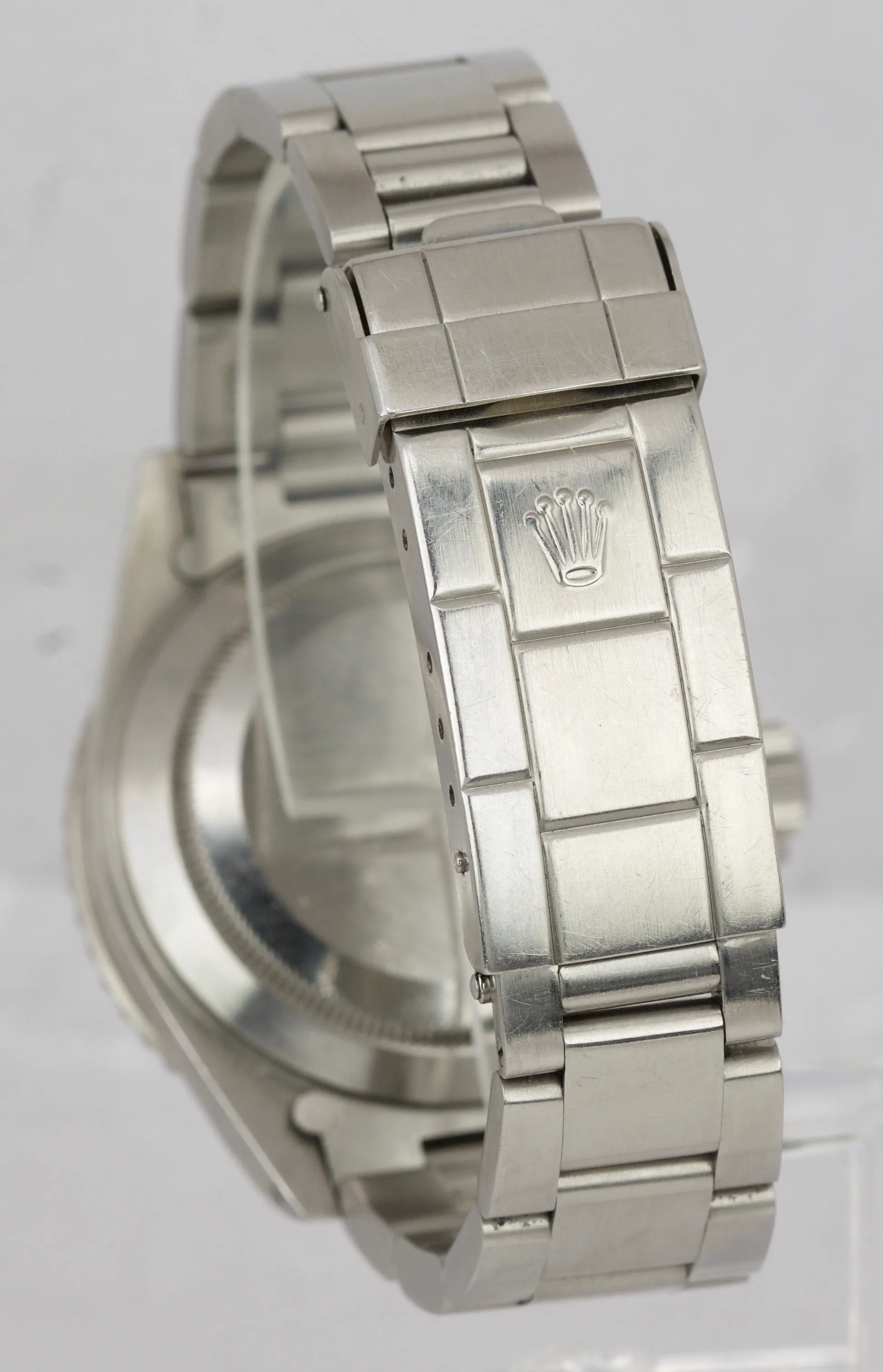 2003 UNPOLISHED Rolex Submariner No-Date 14060 M Stainless Black Dive 40mm Watch